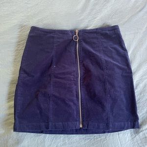 Forever 21 Navy Mini Skirt